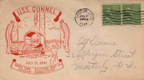 Keel laying cover - US Postal Service