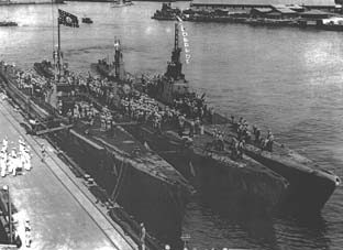 Subs after return from patrol